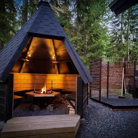 Lumi 10 Henkiloelle, Himos Laensihuippu شاليه